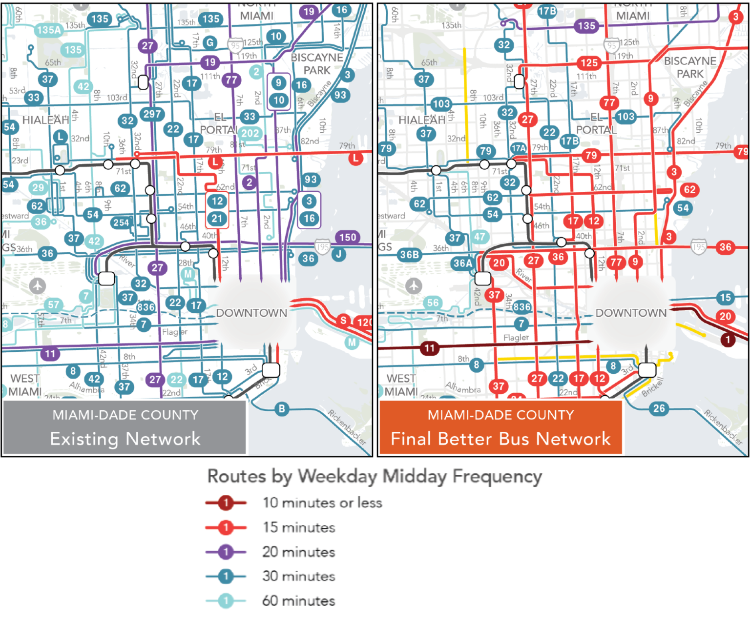 Miami A New Network with a Resilience Plan — Human Transit