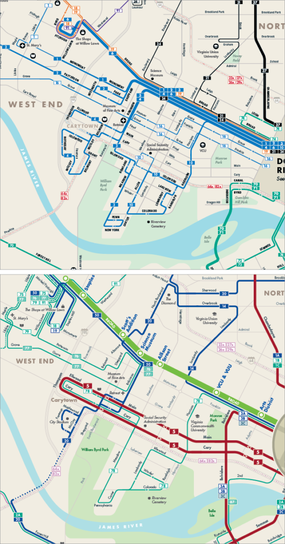 Richmond, Virginia: our Redesigned Network starts June 24! — Human Transit